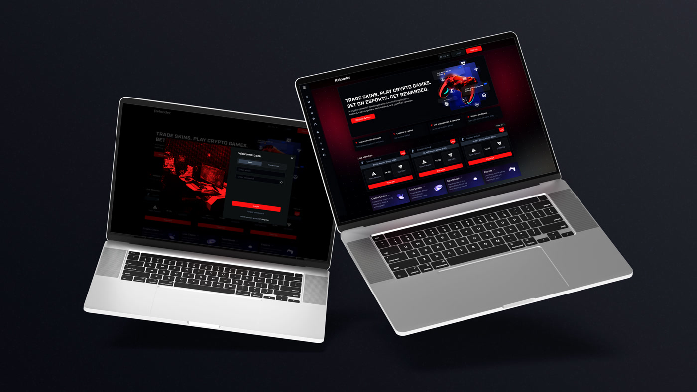 Reloader.gg crypto iGaming platform