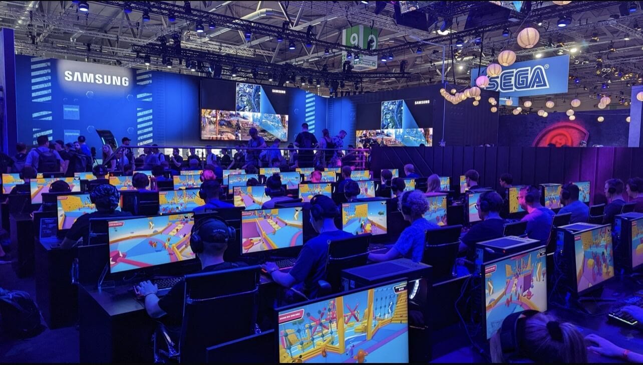 Samsung Gamescom booth